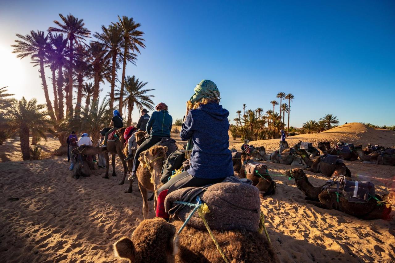 Camel Trekking Desert Camp 梅尔祖卡 外观 照片