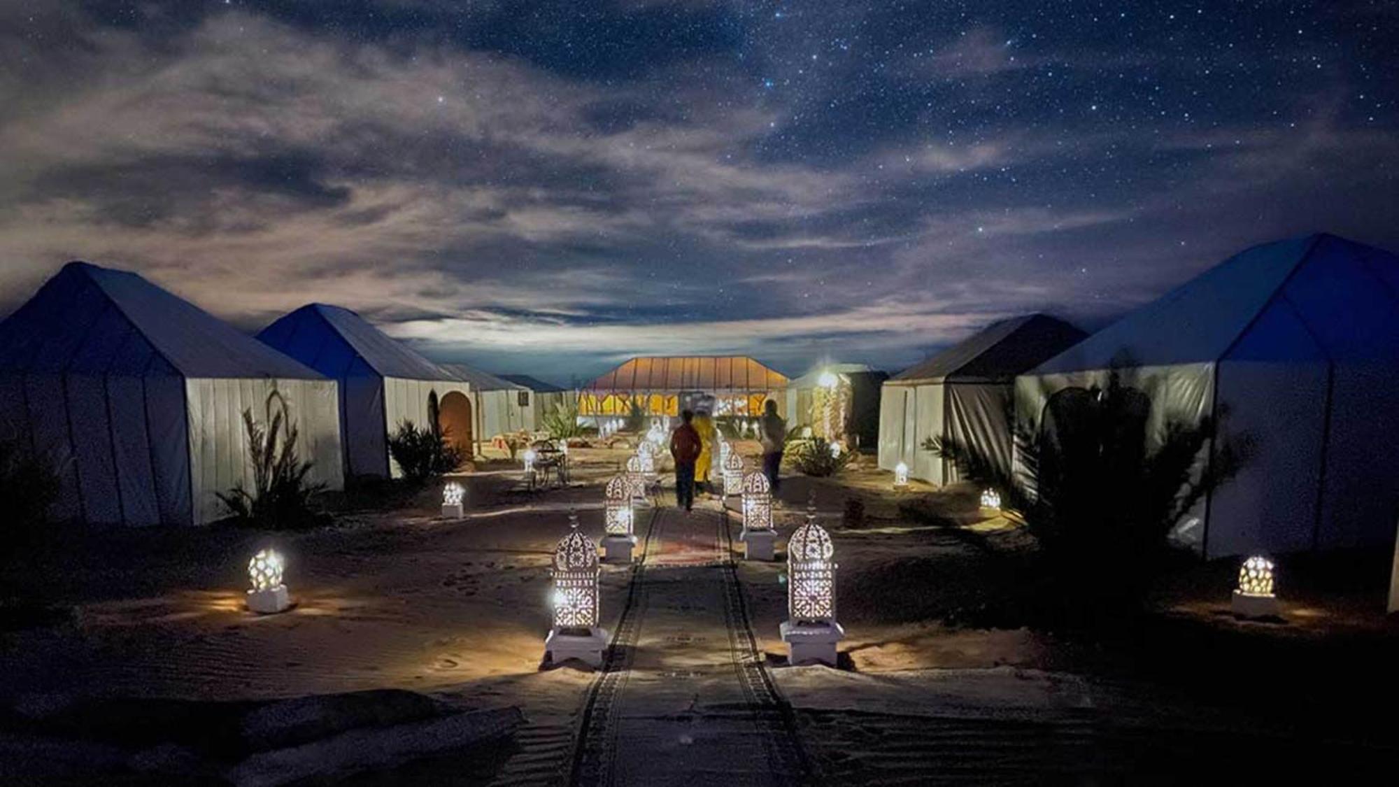 Camel Trekking Desert Camp 梅尔祖卡 外观 照片
