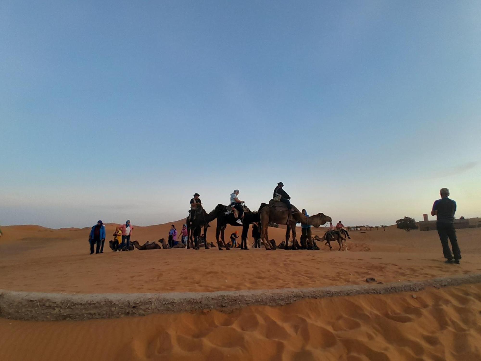 Camel Trekking Desert Camp 梅尔祖卡 外观 照片